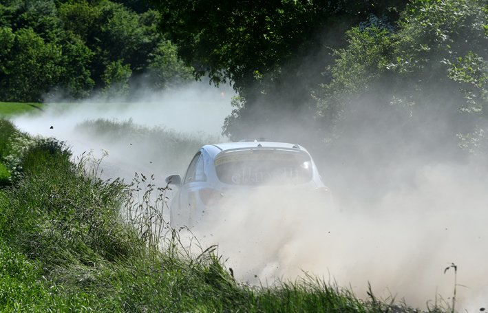 DM-rallyet på Juelsminde-halvøen blev en støvet oplevelse for McBride og Jørgensen
(Foto: MD/autoMOTIV - specialpress@gmail.com)